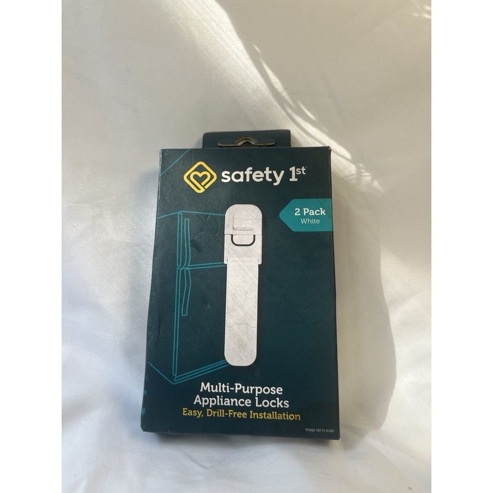 Safety 1st Multi-Purpose Latch White 2-Count Baby Proof Lock